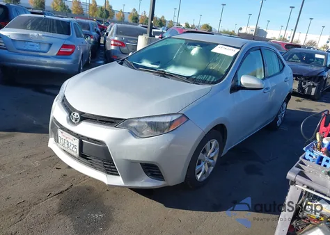 2016 Toyota Corolla Le from USA, damaged, VIN 5YFBURHE4GP473398
